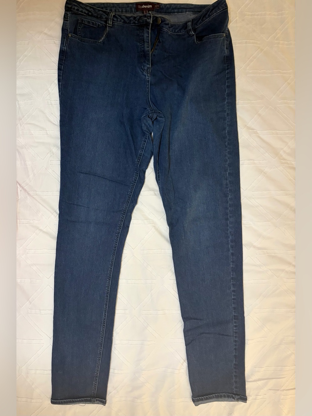 long tall sally Dark Blue Skinny Jeans